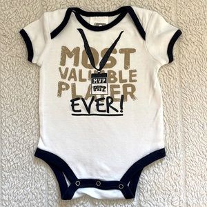 Russell Athletics Pitt Baby Boy’s Onesie, size 3-6 months